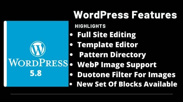 WordPress 5.8 Features