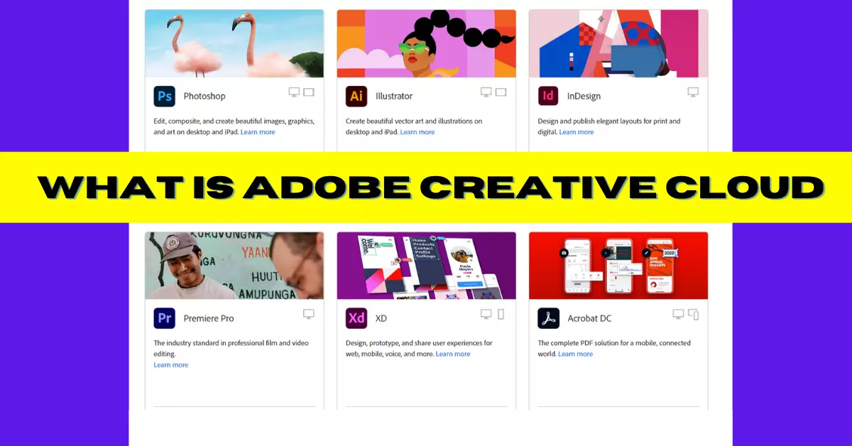 What Is Adobe Creative Cloud Apps