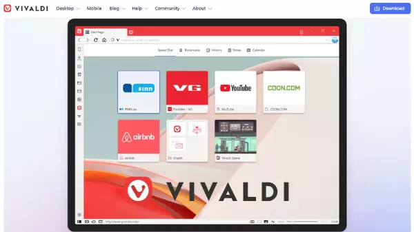 Vivaldi Browser for Windows 11